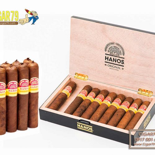 Cigar Hanos 52 hộp Sơn Mài 10 điếu, Xì gà Hanos size 52_3 _CIGAR79,COM