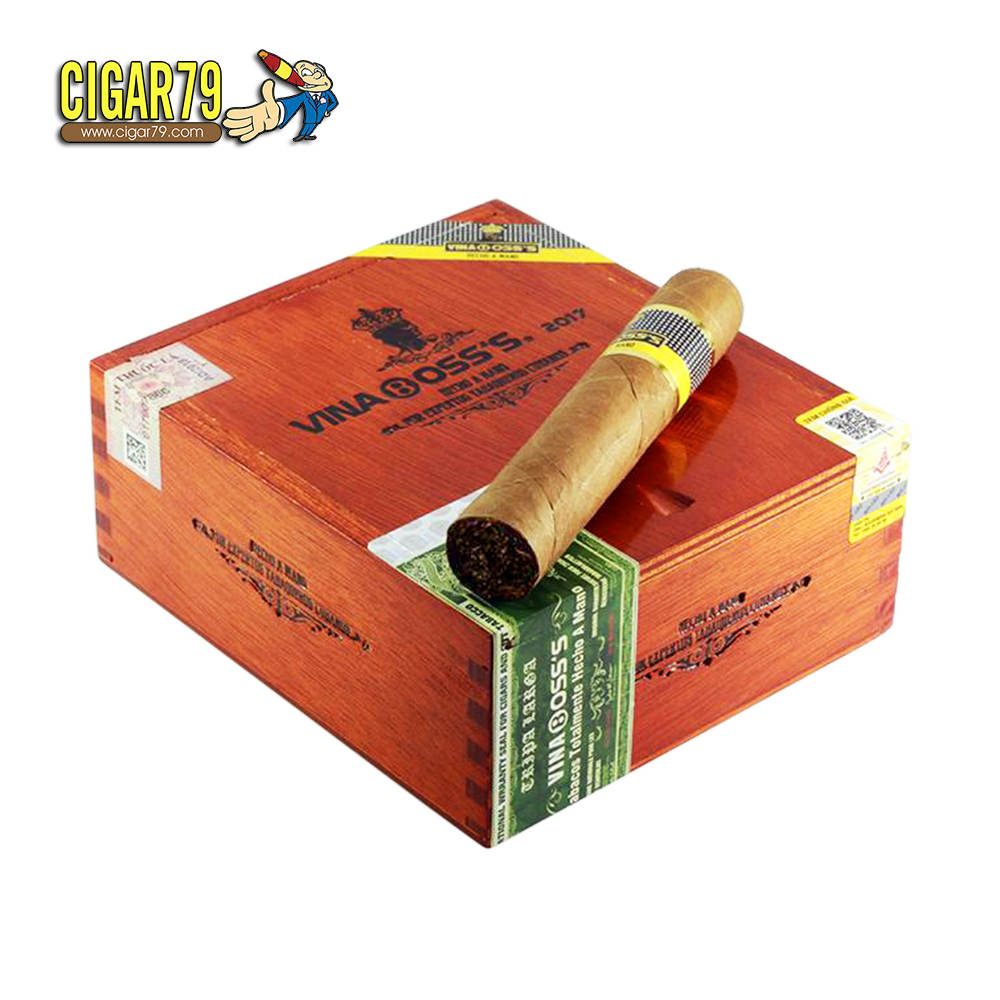 Cigar VINABOSS'S size 55 hộp gỗ Tuyết Tùng10 điếu